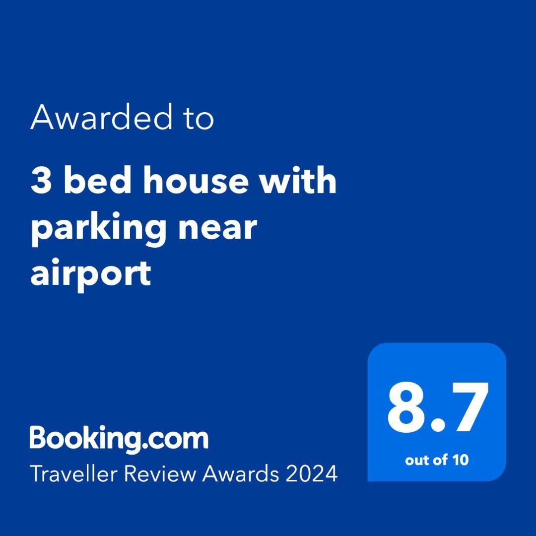 3 Bed House With Parking Near Airport Villa Edinburgh Bagian luar foto